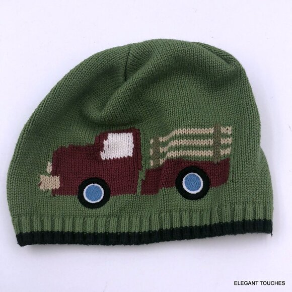 Boys 12-24 mos Winter Hat Columbia Camouflage & Gymboree Green Truck BUNDLE - Picture 10 of 15